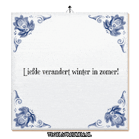 Winter Nl Sticker by Tegelspreuken.nl