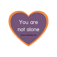 Mental Health Help Sticker by STOPSuicide
