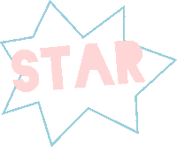 Text Star Sticker by Meri Meri