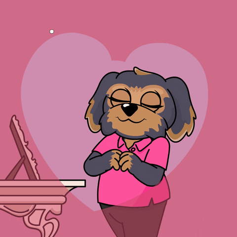 I Love You Hearts GIF by BoDoggos