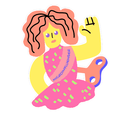 Influencer Redes Sticker by veramixture