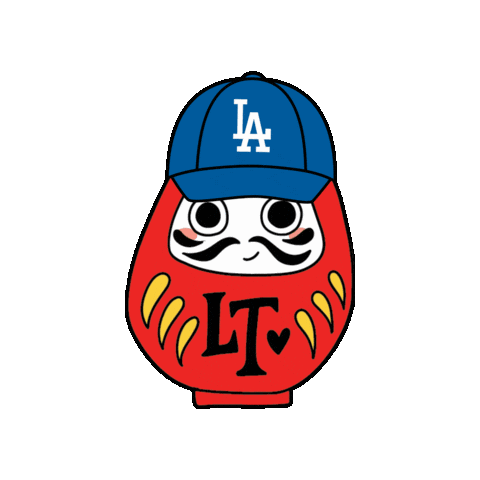 Dodgers Sticker by Go Little Tokyo