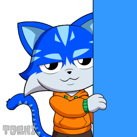 Cat Ok Sticker by Toshithecat
