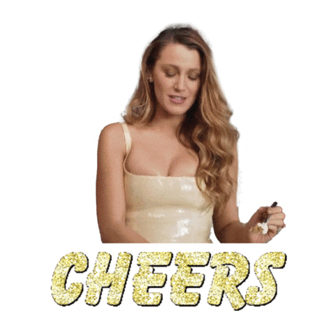 Happy Hour Drinking Sticker by Blake Lively Fan