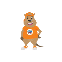 JustJump fun ok yay kids Sticker