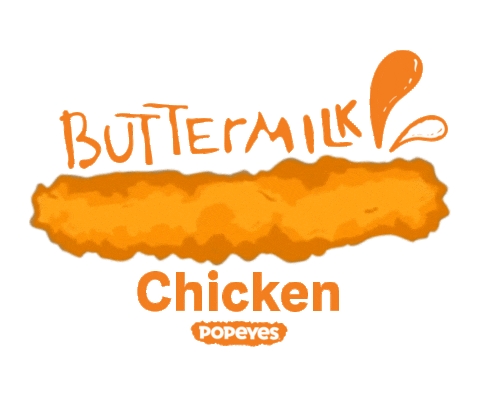 popeyessg giphyupload good yum chicken Sticker