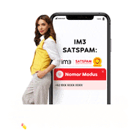 Najwa Shihab Sms Sticker by Indosat IM3