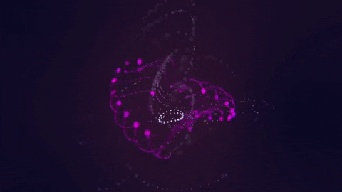 friedpixels giphygifmaker animation loop purple GIF