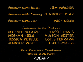 ending the simpsons GIF