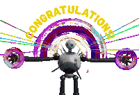 Celebrate Lupita Nyongo Sticker by The Wild Robot