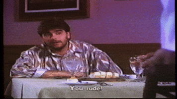 You have a bad timing, you know?