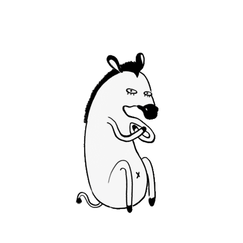 Locupanye yes no bye nope Sticker