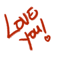 I Love You Hearts Sticker