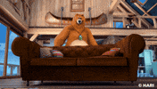 Tired Animation GIF by Grizzy and the Lemmings
