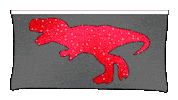 T-Rex Makeup Bag Sticker