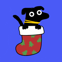 Merry Christmas Dog GIF by DIVE INN - Die Innovationsagentur