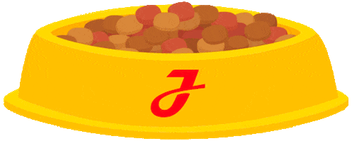 Dog Bowl Sticker by Josera petfood