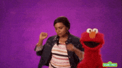 sesame street dancing GIF