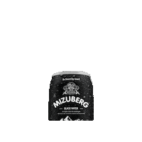 MIZUBERG water beverage noplastic aluminium Sticker
