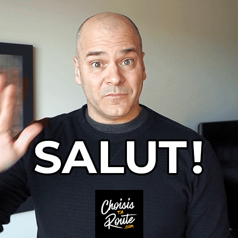 Choisistaroute dance hello thanks hey GIF