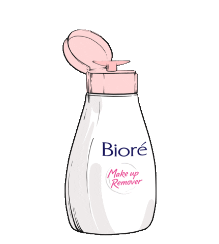 Biore_Russia giphyupload biore макияж makeup remover Sticker