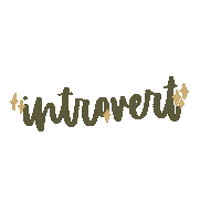 LoveEnoughLettering tired lonely introvert introverted Sticker