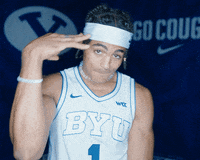 Byu Basketball Sport GIF by BYU Cougars