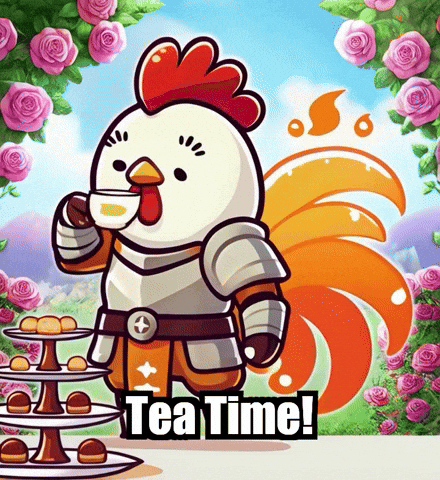 Tea Time GIF by Zorooster