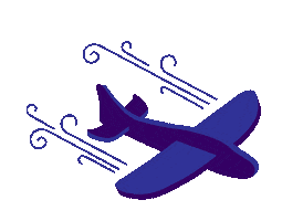 Travel Fly Sticker by ftutb