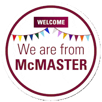 Welcomeweek Mcmaster Sticker by MacSSC