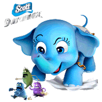 kimberly clark wink Sticker by ScottLAO