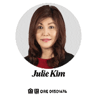 Julie Kim Sticker by JohnHart Real Estate
