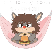 Good Morning Weekend Sticker