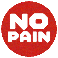 No Pain No Gain Glitch Sticker by Legend Fitness