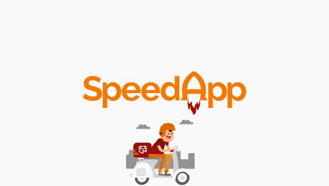 speedapp giphygifmaker giphyattribution delivery speed GIF
