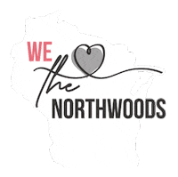 Heart Wisconsin Sticker by NorthwoodsWi