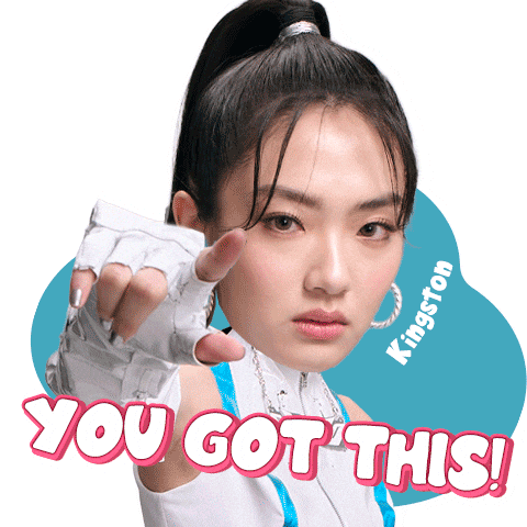 You Can Do It Yes Sticker by Kingston Technology
