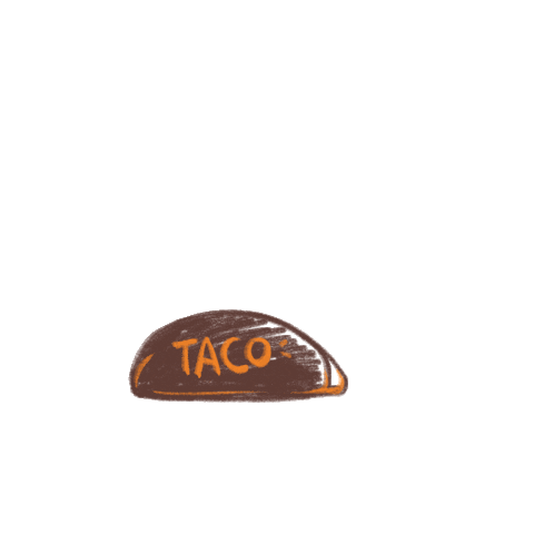 Tacos Sticker by Eat REAL