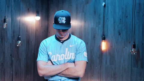 University Of North Carolina Baseball GIF by UNC Tar Heels