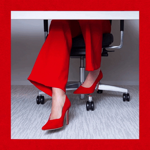 FERAGGIO fashion heels pumps office wear GIF
