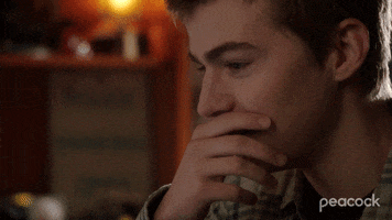 Miles Heizer Laugh GIF by PeacockTV
