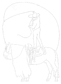 Charro Sticker
