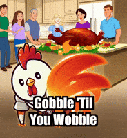Family Thanksgiving GIF by Zorooster