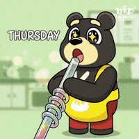 Eyes Wide Drinking GIF by Buddies for Paws