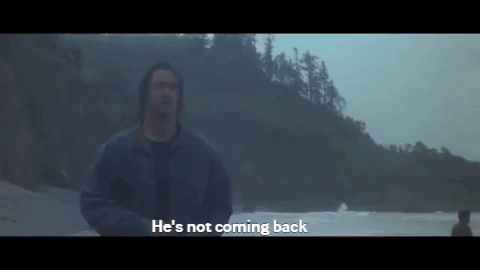 keanu reeves he's not coming back GIF
