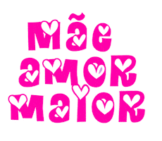 Mãe Love Sticker