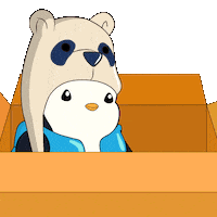 Best Friends Hug Sticker by Pudgy Penguins