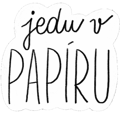 Czech Papir Sticker