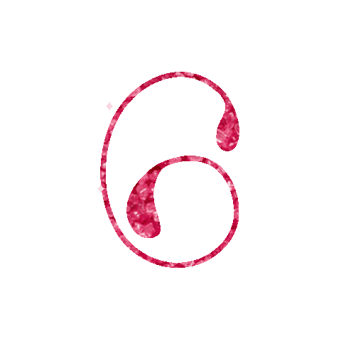 ale_stuff giphyupload numbers 6 six Sticker