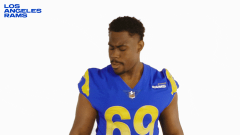 La Rams Agree GIF by Los Angeles Rams